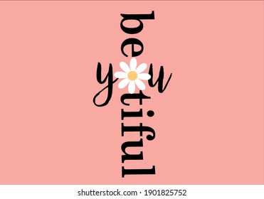 Flower hand drawn lettering art.design daisy pattern daisy seamless pattern vector design hand drawn spring daisy flower fabric towel design pattern summer print ditsy flower,spring,stationary,fabric