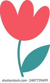 Flower hand Drawn Vector Illustration
