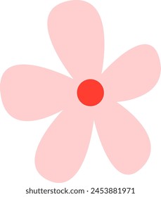 Flower Head Icon Vector Illustration