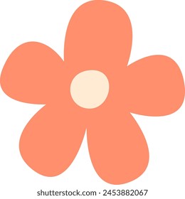 Flower Head Icon Vector Illustration