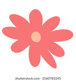 Flower head icon vector illustration, isolated on white background