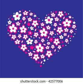flower heart