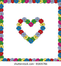 flower heart