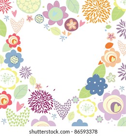 flower heart