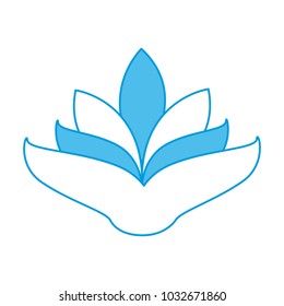 Flower heraldic symbol