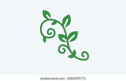 Flower icon banner background white