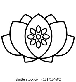 Flower icon collection - vector illustration