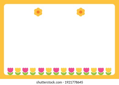 Icono de flor deco ilustración de fondo
