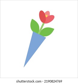 ilustración vectorial de la decoración de iconos de flores