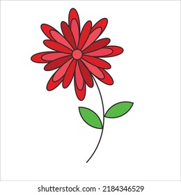 flower icon design 1 vector template eps 10 version