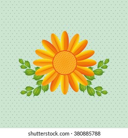 flower icon design 