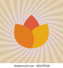 flower icon design 