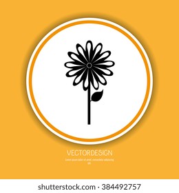 flower icon design 