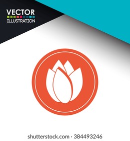 flower icon design 
