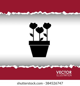 flower icon design 