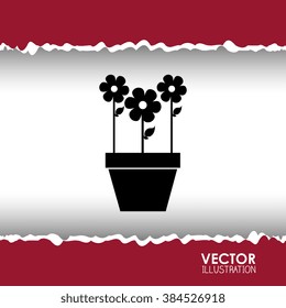 flower icon design 