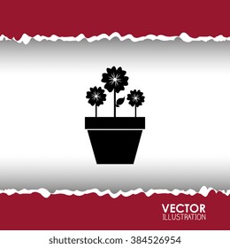 flower icon design 