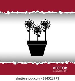flower icon design 