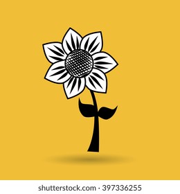 flower icon design 