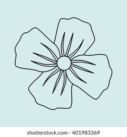 flower icon design 