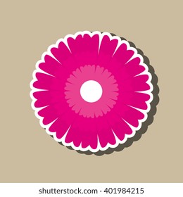 flower icon design 