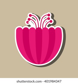 flower icon design 