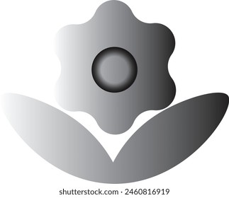 flower icon design eps 10 