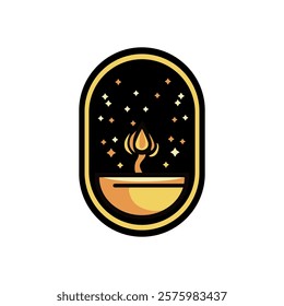 Flower Icon Design Illustration, Islamic Ramadan Icon