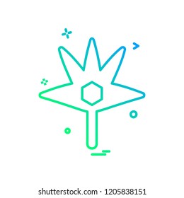 Flower icon design vector