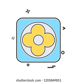 Flower icon design vector 