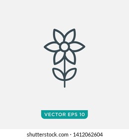 Flower Icon Design, Vector EPS10