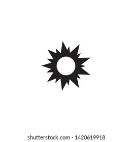 FLOWER ICON DESIGN , VECTOR EPS10