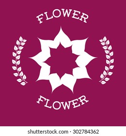 flower icon design, vector illustration eps10 graphic 