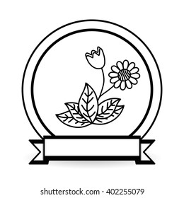 flower icon design , vector illustration