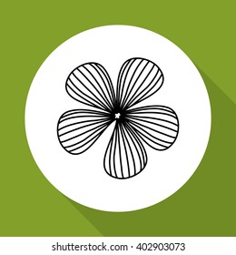 flower icon design , vector illustration