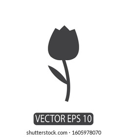 Flower Icon Design, Vector Template