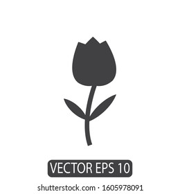 Flower Icon Design, Vector Template