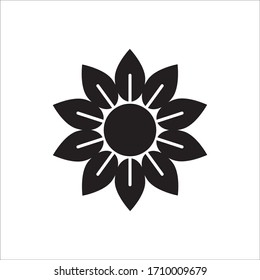 Flower Icon Design Vector Template