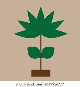Blumen-Symbol-Design für Ihre Website