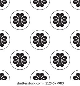 flower icon. Element of flower icons for mobile concept and web apps. Pattern repeat seamless flower icon can be used for web and mobile apps on white background
