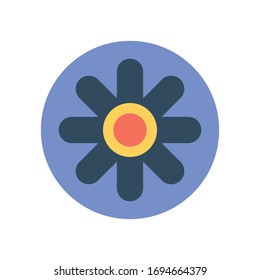 Flower Icon for Graphic Design Projects