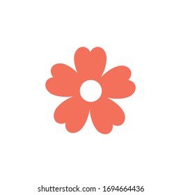 Blumensymbol für Grafikdesign-Projekte