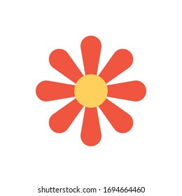 Icono de flores para proyectos de diseño gráfico