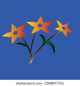 flower icon graphic vector design suitable for web and logo design