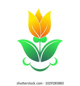 flower icon illustration isolated vector sign symbol