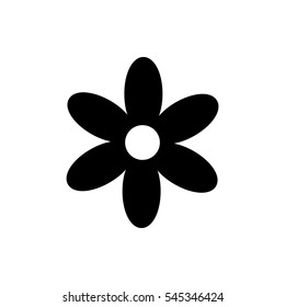 flower icon illustration isolated vector