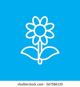 flower icon illustration isolated vector sign symbol