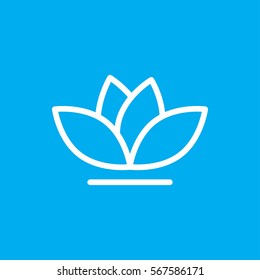 flower icon illustration isolated vector sign symbol