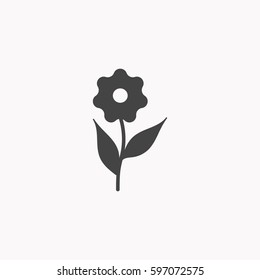 Flower icon illustration isolated vector sign symbol