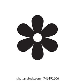 flower icon illustration isolated vector
